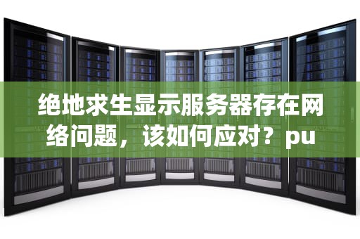 绝地求生显示服务器存在网络问题，该如何应对？pubg显示服务器繁忙怎么办