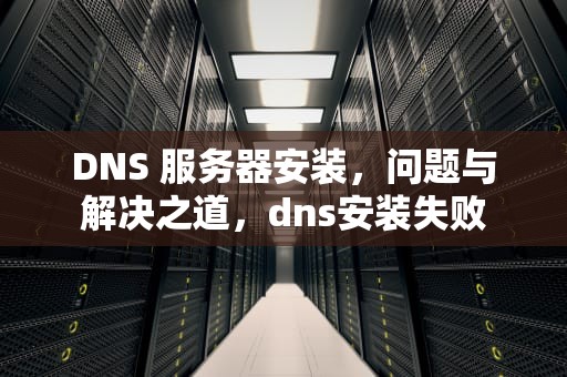 DNS 服务器安装，问题与解决之道，dns安装失败