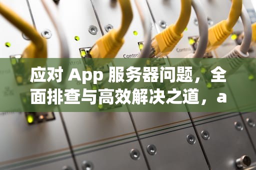 应对 App 服务器问题，全面排查与高效解决之道，app服务器出现问题怎么解决的