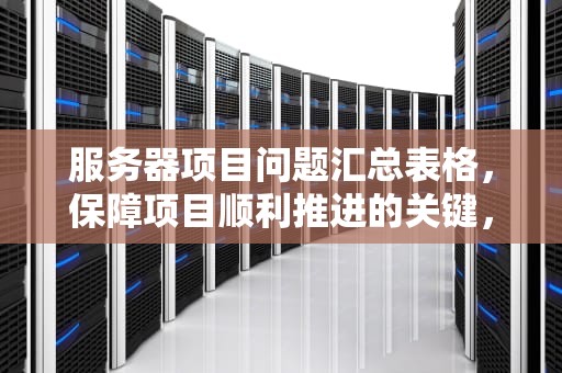 服务器项目问题汇总表格，保障项目顺利推进的关键，服务器项目问题汇总表格图片