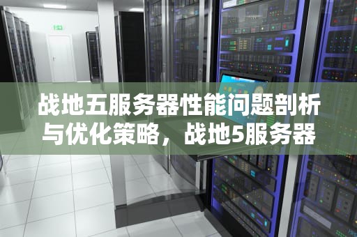 战地五服务器性能问题剖析与优化策略，战地5服务器200%