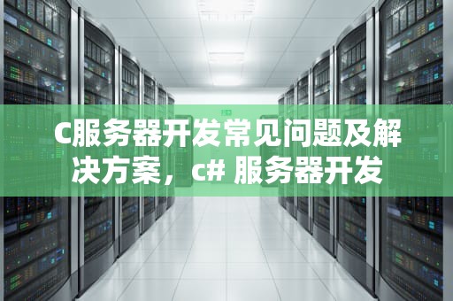 C服务器开发常见问题及解决方案，c# 服务器开发