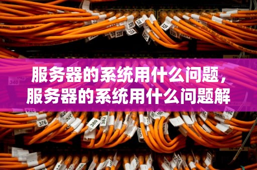 服务器的系统用什么问题，服务器的系统用什么问题解决
