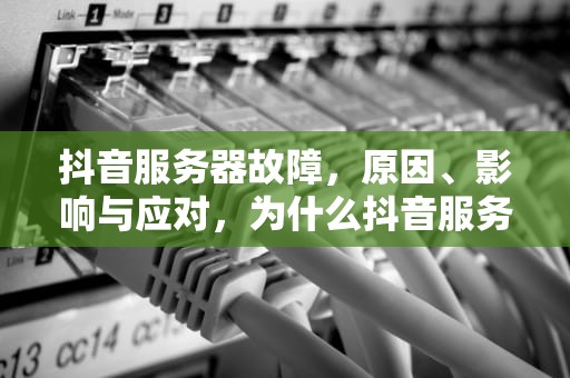 抖音服务器故障，原因、影响与应对，为什么抖音服务器出现问题