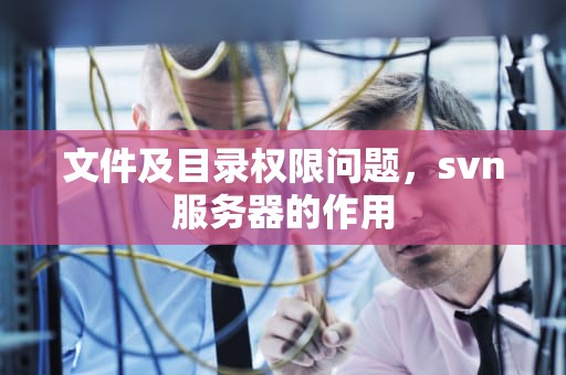 文件及目录权限问题，svn服务器的作用