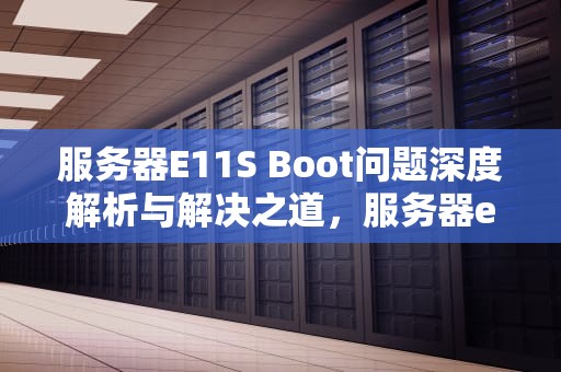 服务器E11S Boot问题深度解析与解决之道，服务器e10s