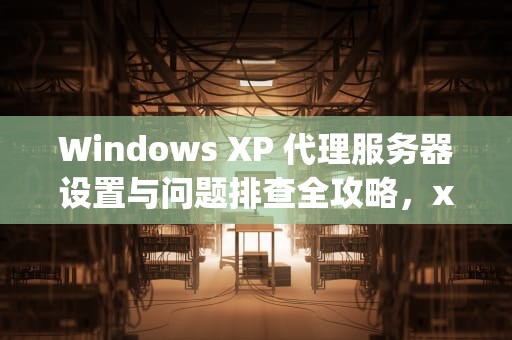 Windows XP 代理服务器设置与问题排查全攻略，xp代理服务器设置