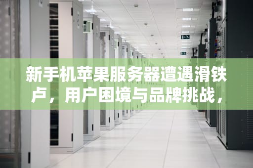 新手机苹果服务器遭遇滑铁卢，用户困境与品牌挑战，新手机苹果服务器有问题怎么办