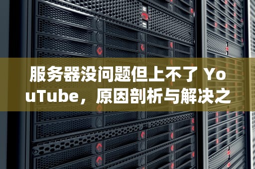 服务器没问题但上不了 YouTube，原因剖析与解决之道，youtube无法连接服务器