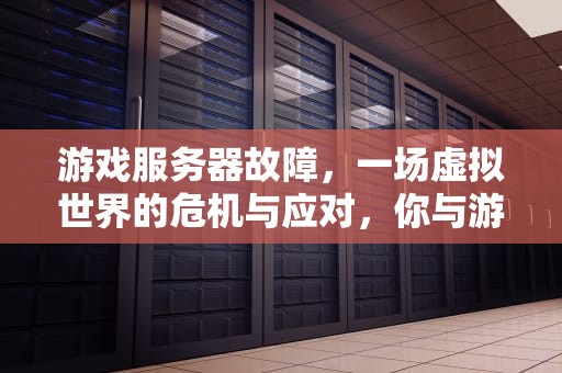 游戏服务器故障，一场虚拟世界的危机与应对，你与游戏服务器的连接出现问题