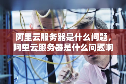 阿里云服务器是什么问题，阿里云服务器是什么问题啊