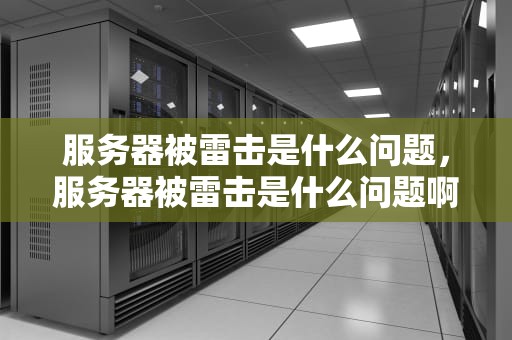 服务器被雷击是什么问题，服务器被雷击是什么问题啊