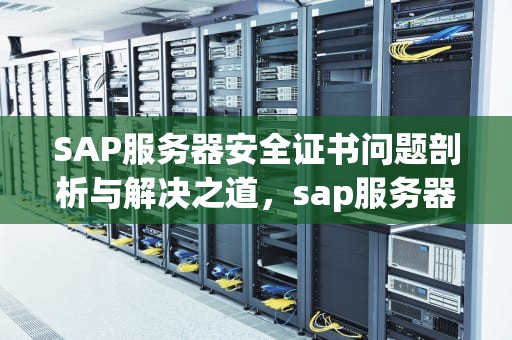 SAP服务器安全证书问题剖析与解决之道，sap服务器安全证书出现问题,安全证书并非来自可信用