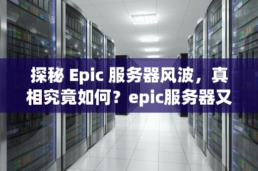 探秘 Epic 服务器风波，真相究竟如何？epic服务器又炸了