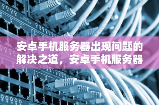 安卓手机服务器出现问题的解决之道，安卓手机服务器出错