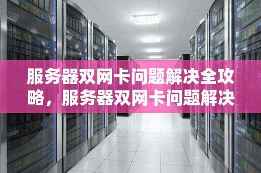 服务器双网卡问题解决全攻略，服务器双网卡问题解决方案