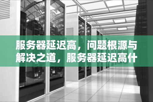 服务器延迟高，问题根源与解决之道，服务器延迟高什么问题啊怎么解决