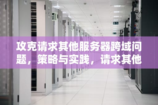 攻克请求其他服务器跨域问题，策略与实践，请求其他服务器跨域问题怎么解决