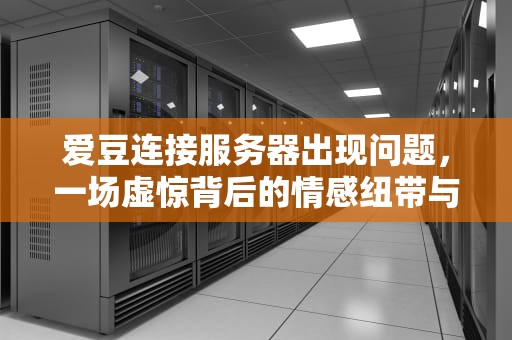 爱豆连接服务器出现问题，一场虚惊背后的情感纽带与技术反思，爱豆连接服务器出现问题怎么解决
