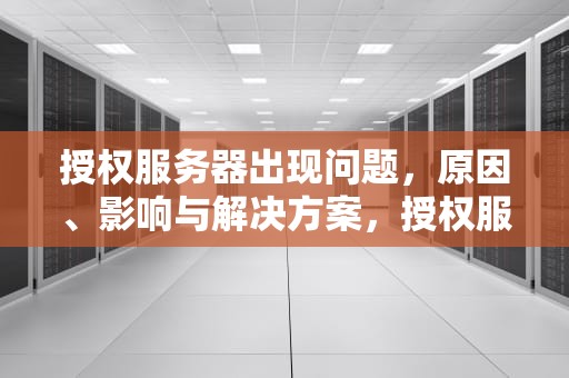 授权服务器出现问题，原因、影响与解决方案，授权服务器出现问题怎么解决
