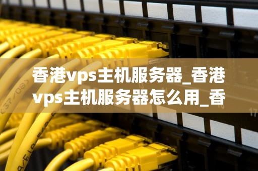 香港vps主机服务器_香港vps主机服务器怎么用_香港VPS主机服务器：优势、选择与应用