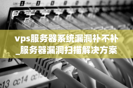 vps服务器系统漏洞补不补_服务器漏洞扫描解决方案_VPS服务器系统漏洞补不补？