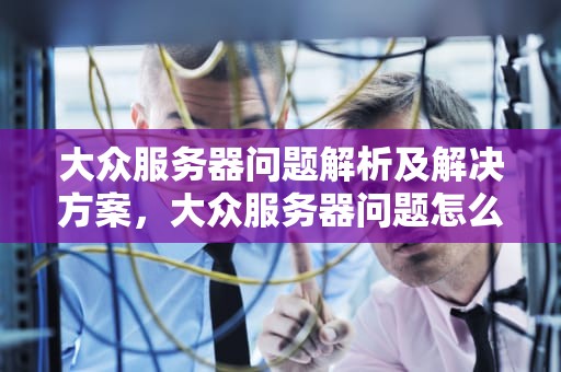 大众服务器问题解析及解决方案，大众服务器问题怎么解决的