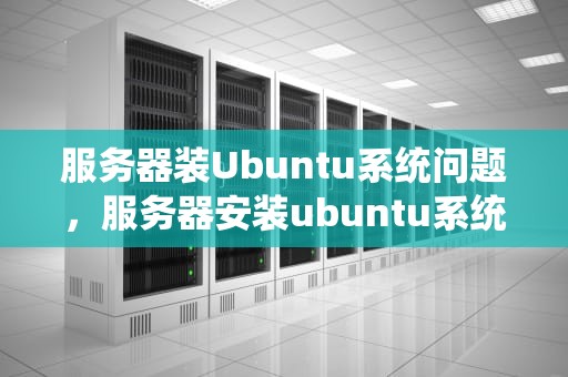 服务器装Ubuntu系统问题，服务器安装ubuntu系统