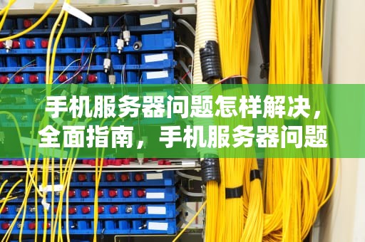 手机服务器问题怎样解决，全面指南，手机服务器问题怎样解决的