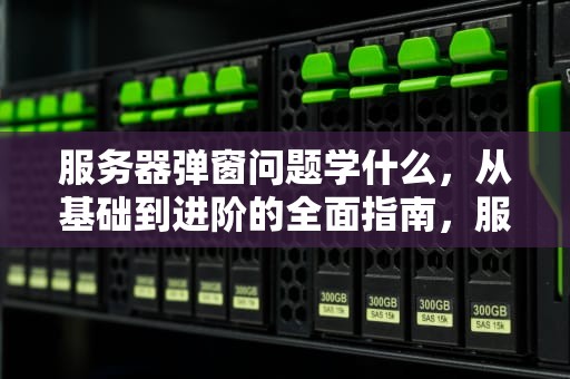 服务器弹窗问题学什么，从基础到进阶的全面指南，服务器弹窗问题学什么知识