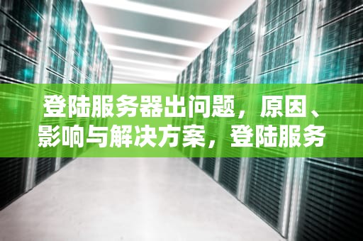 登陆服务器出问题，原因、影响与解决方案，登陆服务器出问题怎么办