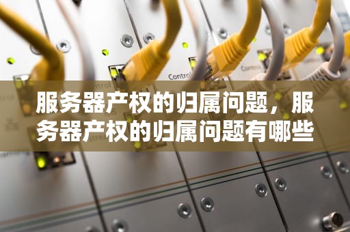 服务器产权的归属问题，服务器产权的归属问题有哪些