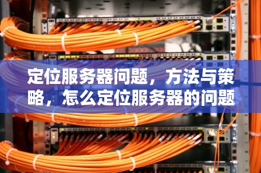 定位服务器问题，方法与策略，怎么定位服务器的问题信息