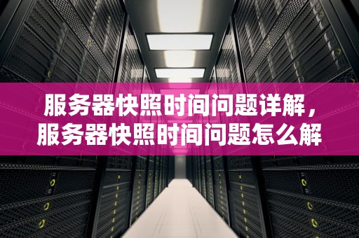 服务器快照时间问题详解，服务器快照时间问题怎么解决