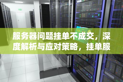 服务器问题挂单不成交，深度解析与应对策略，挂单服务器ip地址