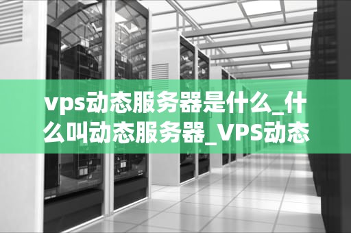 vps动态服务器是什么_什么叫动态服务器_VPS动态服务器的深入解析