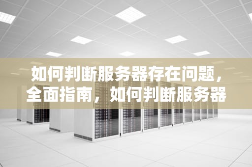 如何判断服务器存在问题，全面指南，如何判断服务器存在问题的原因