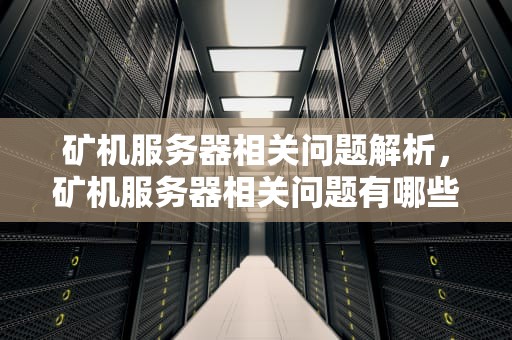 矿机服务器相关问题解析，矿机服务器相关问题有哪些