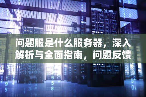 问题服是什么服务器，深入解析与全面指南，问题反馈服务器怎么填