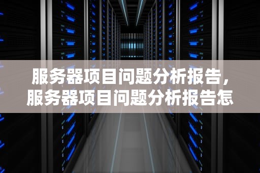服务器项目问题分析报告，服务器项目问题分析报告怎么写