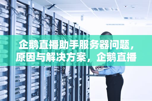 企鹅直播助手服务器问题，原因与解决方案，企鹅直播助手服务器问题怎么解决