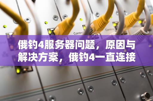 俄钓4服务器问题，原因与解决方案，俄钓4一直连接服务器