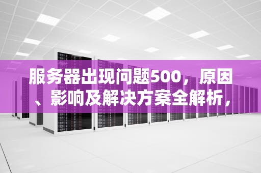 服务器出现问题500，原因、影响及解决方案全解析，服务器出现问题503