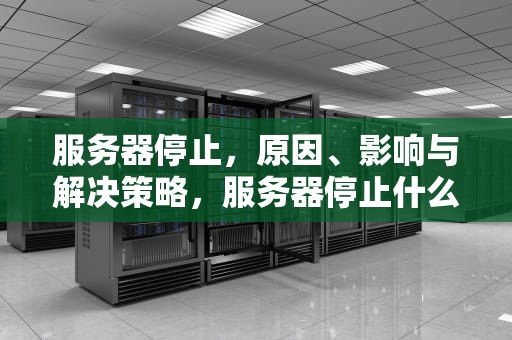 服务器停止，原因、影响与解决策略，服务器停止什么问题啊