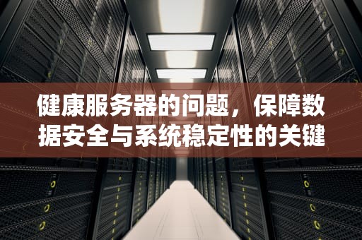 健康服务器的问题，保障数据安全与系统稳定性的关键，关于健康服务器的问题有哪些