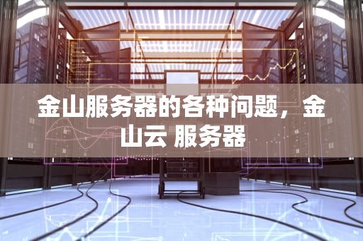 金山服务器的各种问题，金山云 服务器