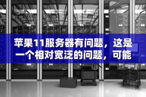 苹果11服务器有问题，这是一个相对宽泛的问题，可能涉及多个方面。以下是对这一问题的详细分析以及可能的解决方案，苹果11服务器有问题怎么办