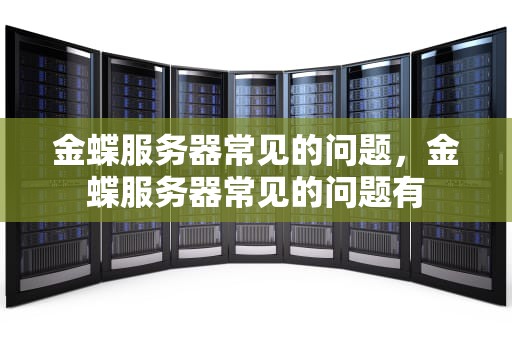 金蝶服务器常见的问题，金蝶服务器常见的问题有