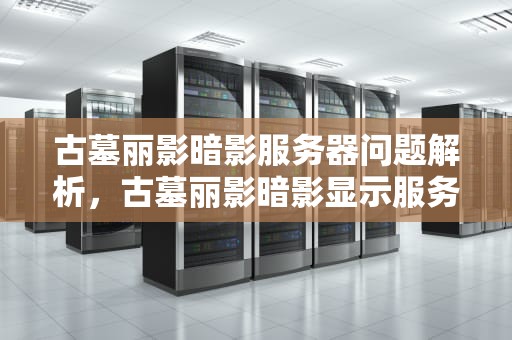 古墓丽影暗影服务器问题解析，古墓丽影暗影显示服务器无法使用
