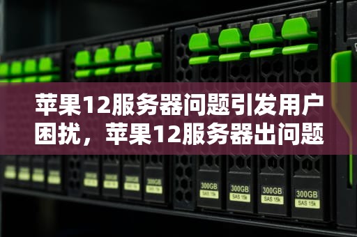 苹果12服务器问题引发用户困扰，苹果12服务器出问题怎么办